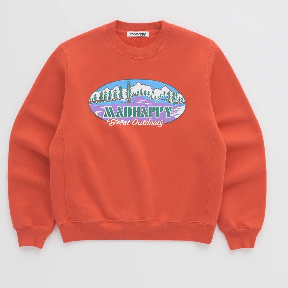 Madhappy Orange Sweatshirt